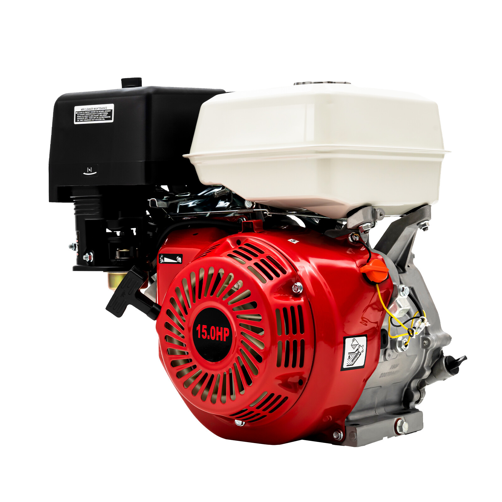 420CC 4 Stroke Gas Engine Motor OHV Horizontal Go Kart Motor Recoil Start 15 HP