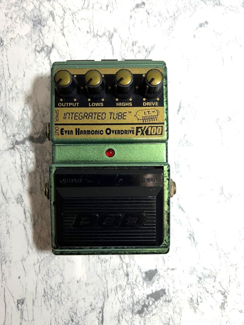 DOD Out of Print Rare Even Harmonic Overdrive FX100 Guitar Effects Pedal