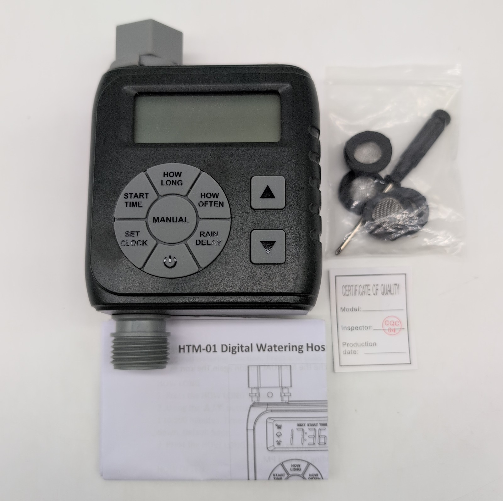 HTM-01 Digital Watering Hose Timer Programmable Sprinkler Controller