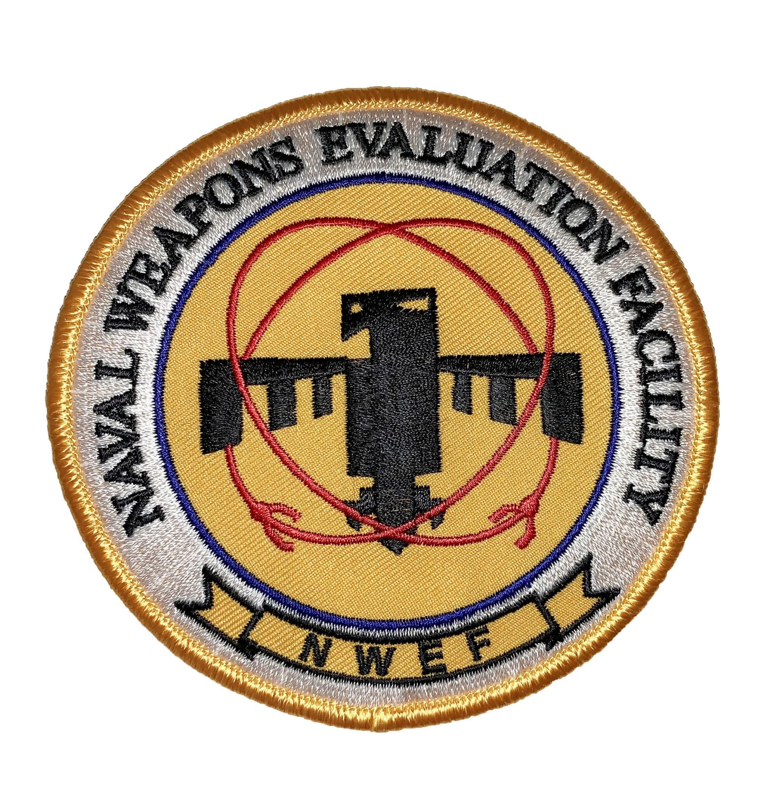 Naval Weapons Evaluation Facility (NWEF) Patch – Hook and Loop
