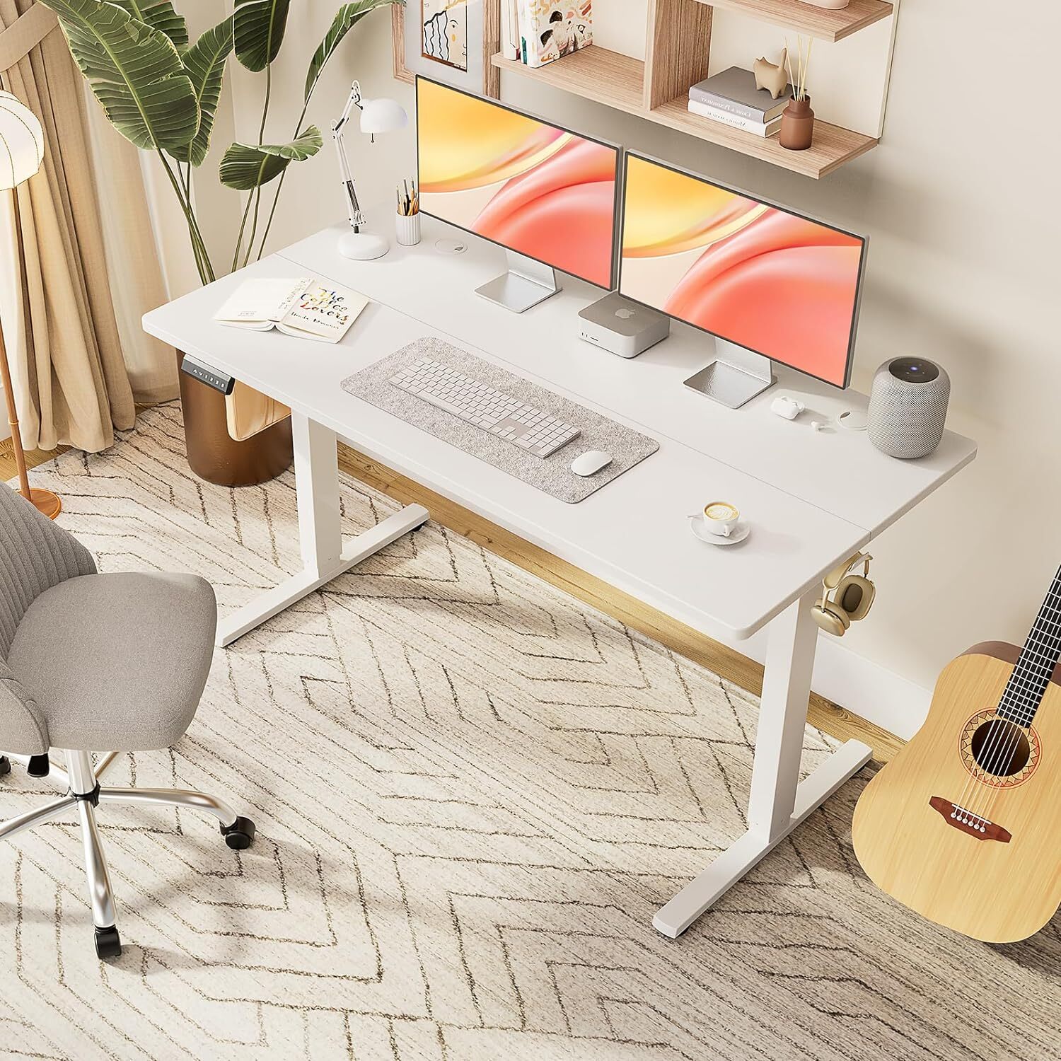 Electric Standing Desk Home Office Height Adjustable Computer Ergonomic Table