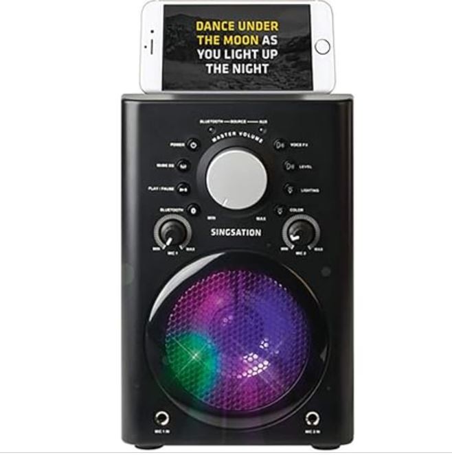 Singsation Karaoke Machine - Full Karaoke System with Wireless Bluetooth Speaker