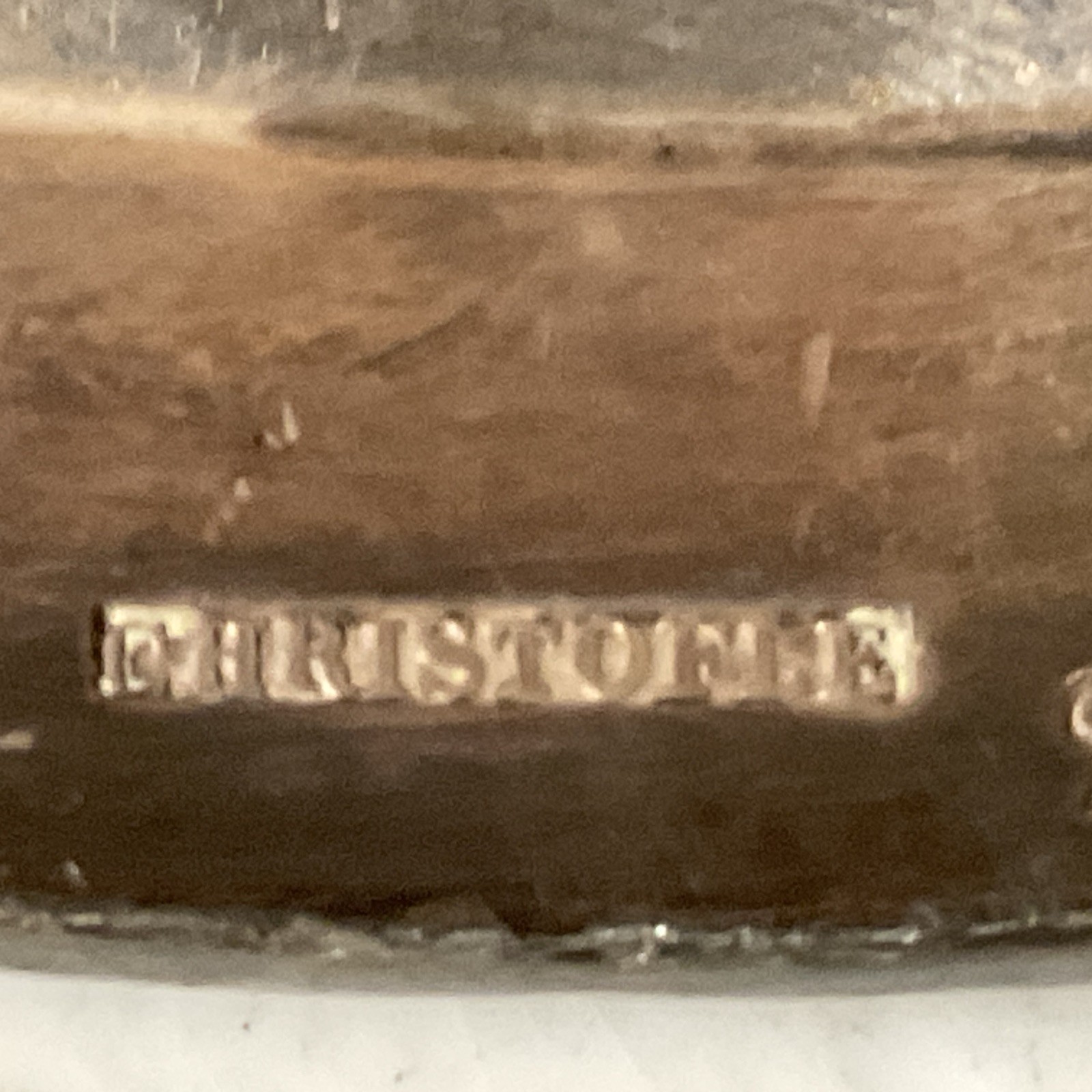 Christofle Silver Plate Plate - Silverplated Tableware Serving Plate