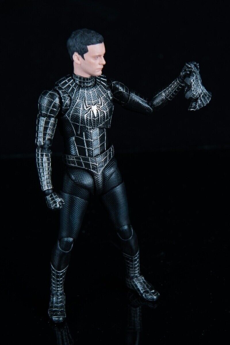 S.H.Figuarts SPIDER-MAN: No Way Home Black Suit Action Figure CT Ver. Toys Gift