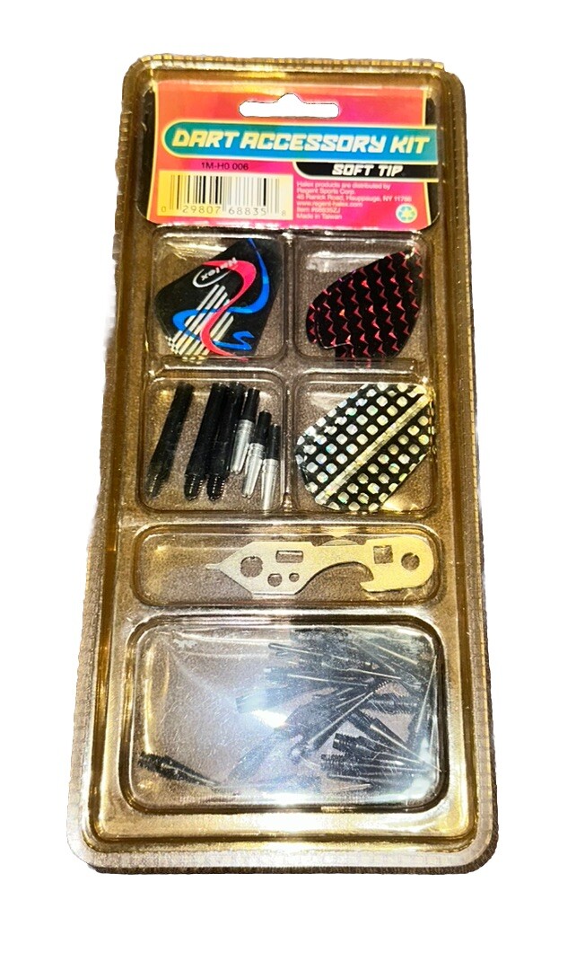 New Soft Tip Darts Tune Up Kit & Accessories Halex Package