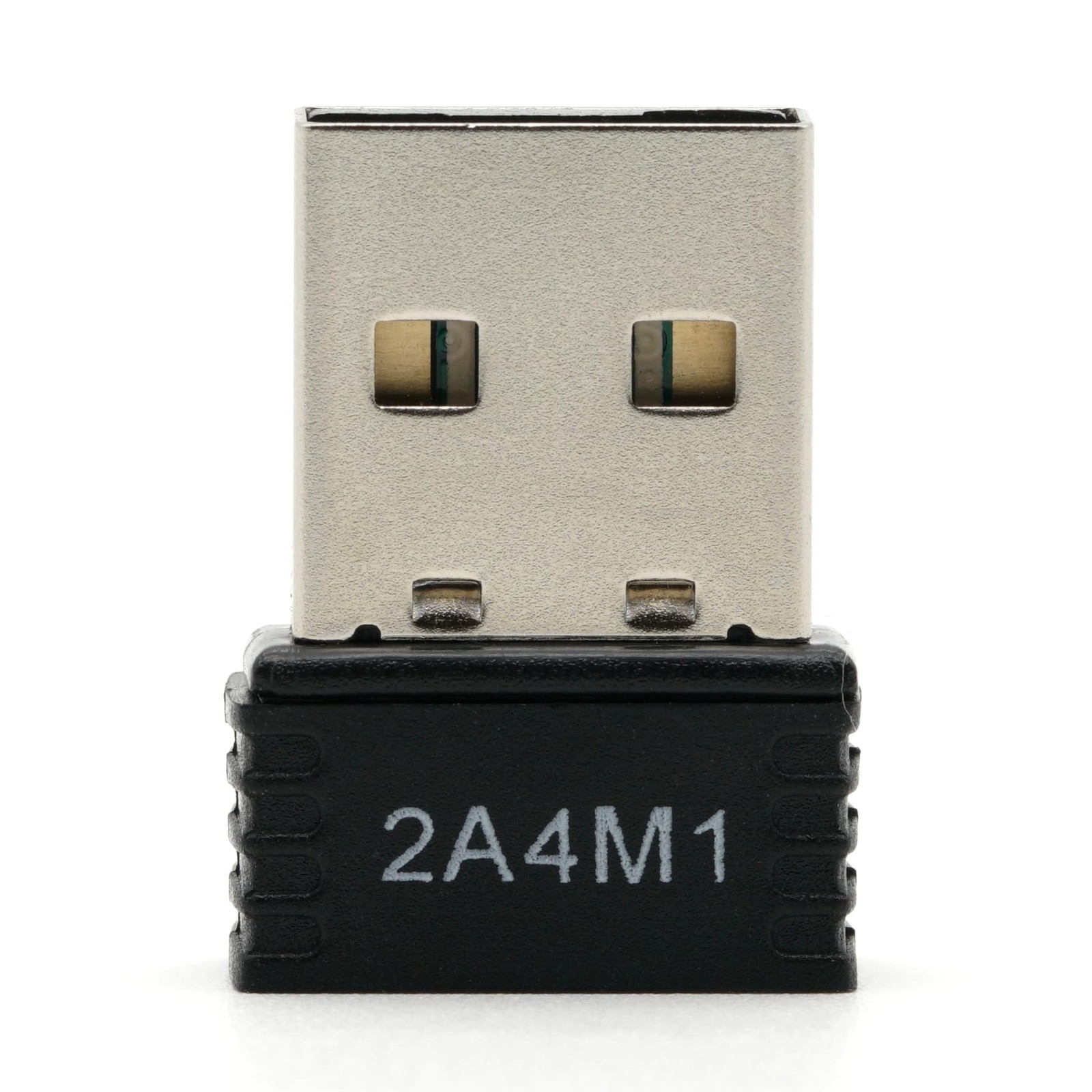 WiFi 4 USB Nano Wireless Network Dongle Adapter for Linux (Black) Black
