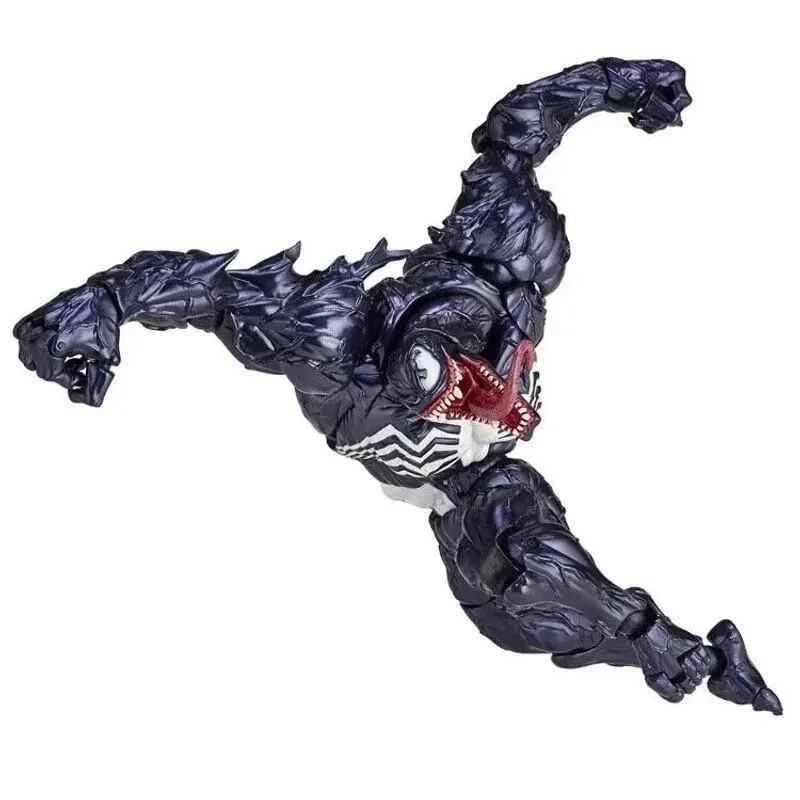 6.7'' Venom Action Figure Yamaguchi Revoltech Poseable Collectible Toy 17cm Gift