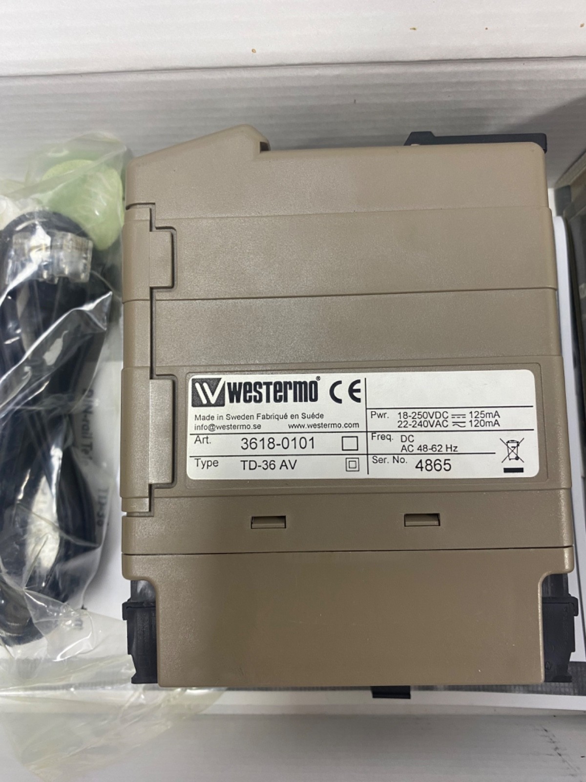 Westermo TD-36AV 3618-0101 MODEM