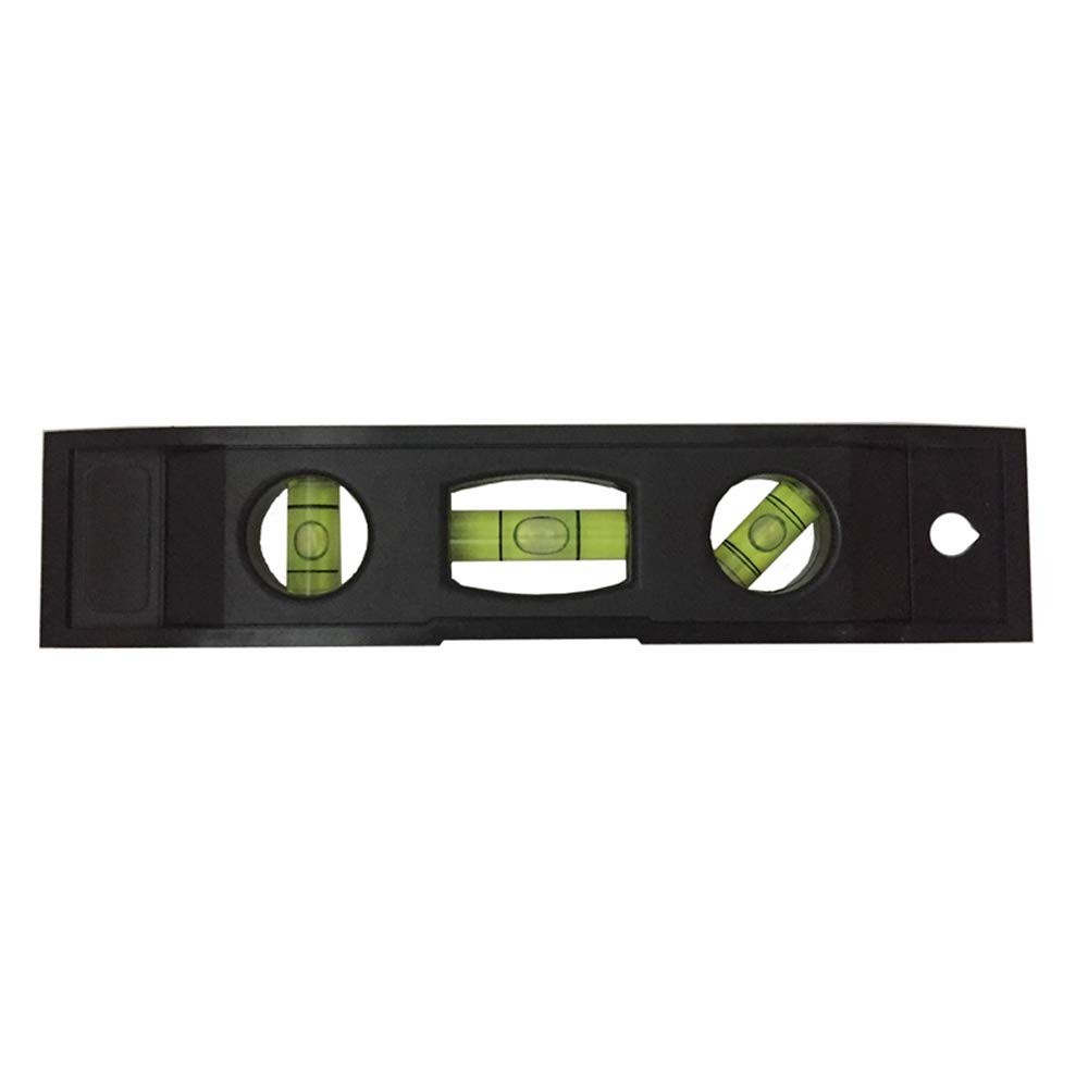 2pc 6 Inch Magnetic Torpedo Level ABS Plastic 3 Bubble Vials Carpenter Use