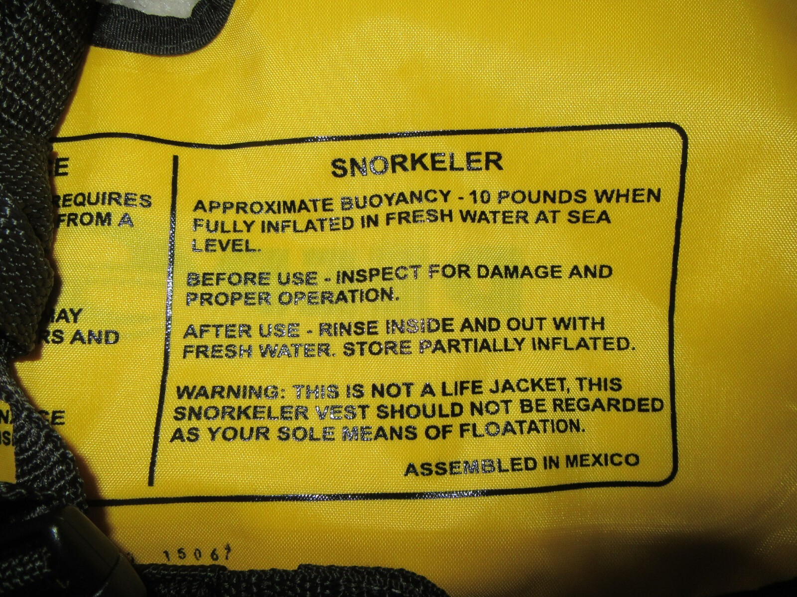 Deep See Youth Snorkel Flotation Vest