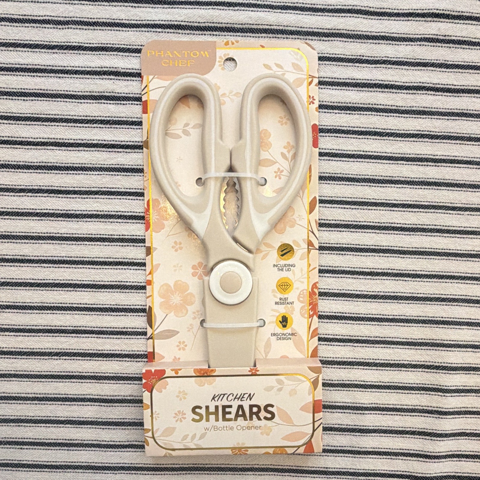 Phantom Chef Kitchen Shears/Scissors w/ bottle opener