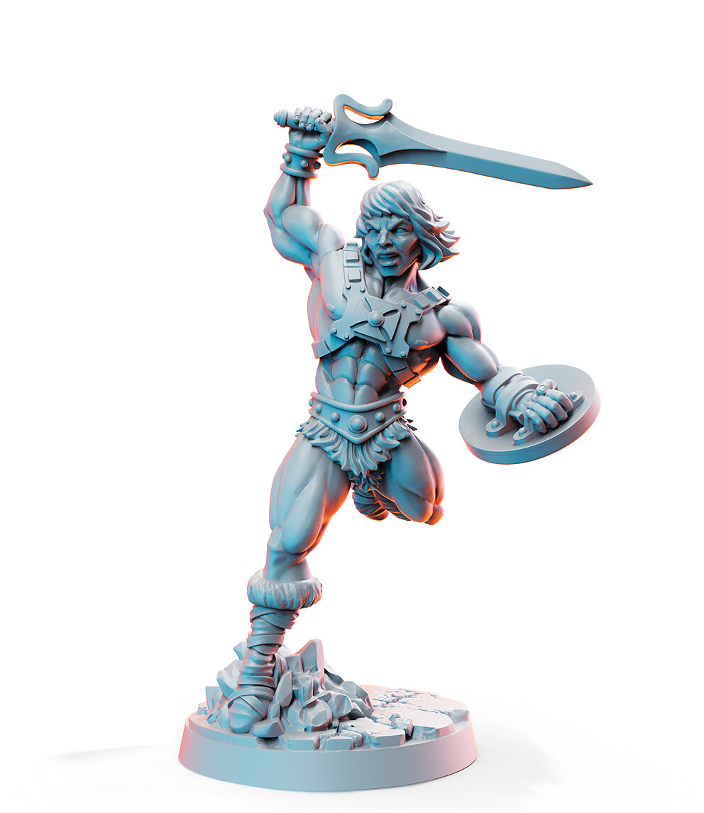 He-Darr - RN EStudio - DnD Tabletop Games - Resin Miniature