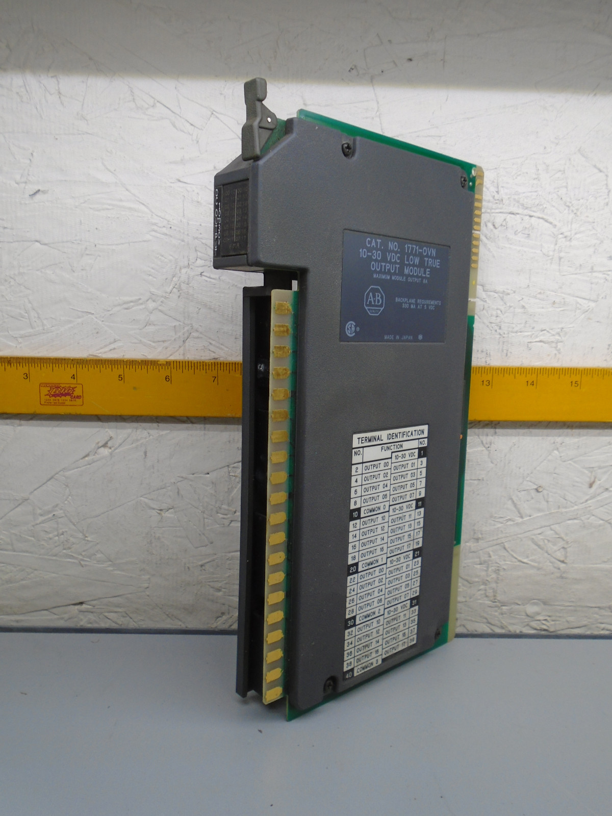 1771-OVN Allen Bradley PLC 5 DC 10-30 VDC Output Module 1771-0VN 1771OVN  E61