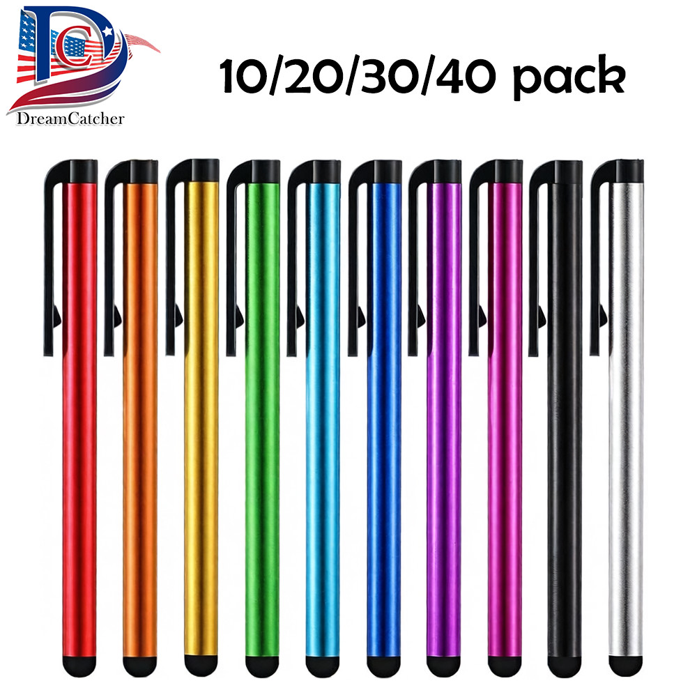 10-40 Pack Stylus Pens for iPad Anti-Scratch Pen Fit Touchscreen Precise Input