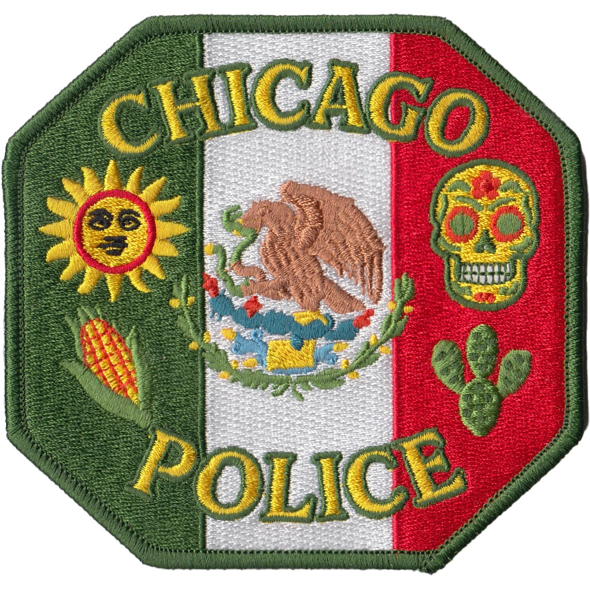 CHICAGO POLICE HERITAGE SERIES PATCH: Mexican