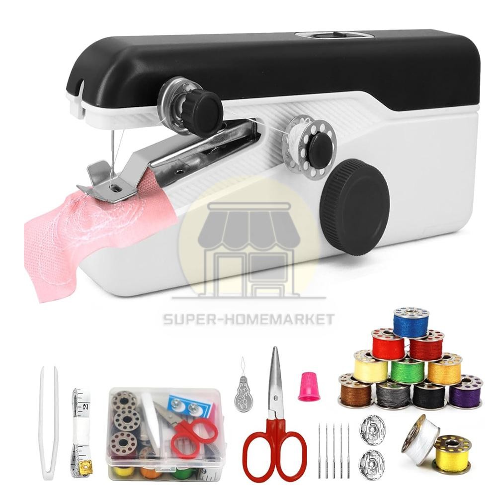 Home Travel Mini Portable Smart Electric Tailor Stitch Hand-held Sewing Machine