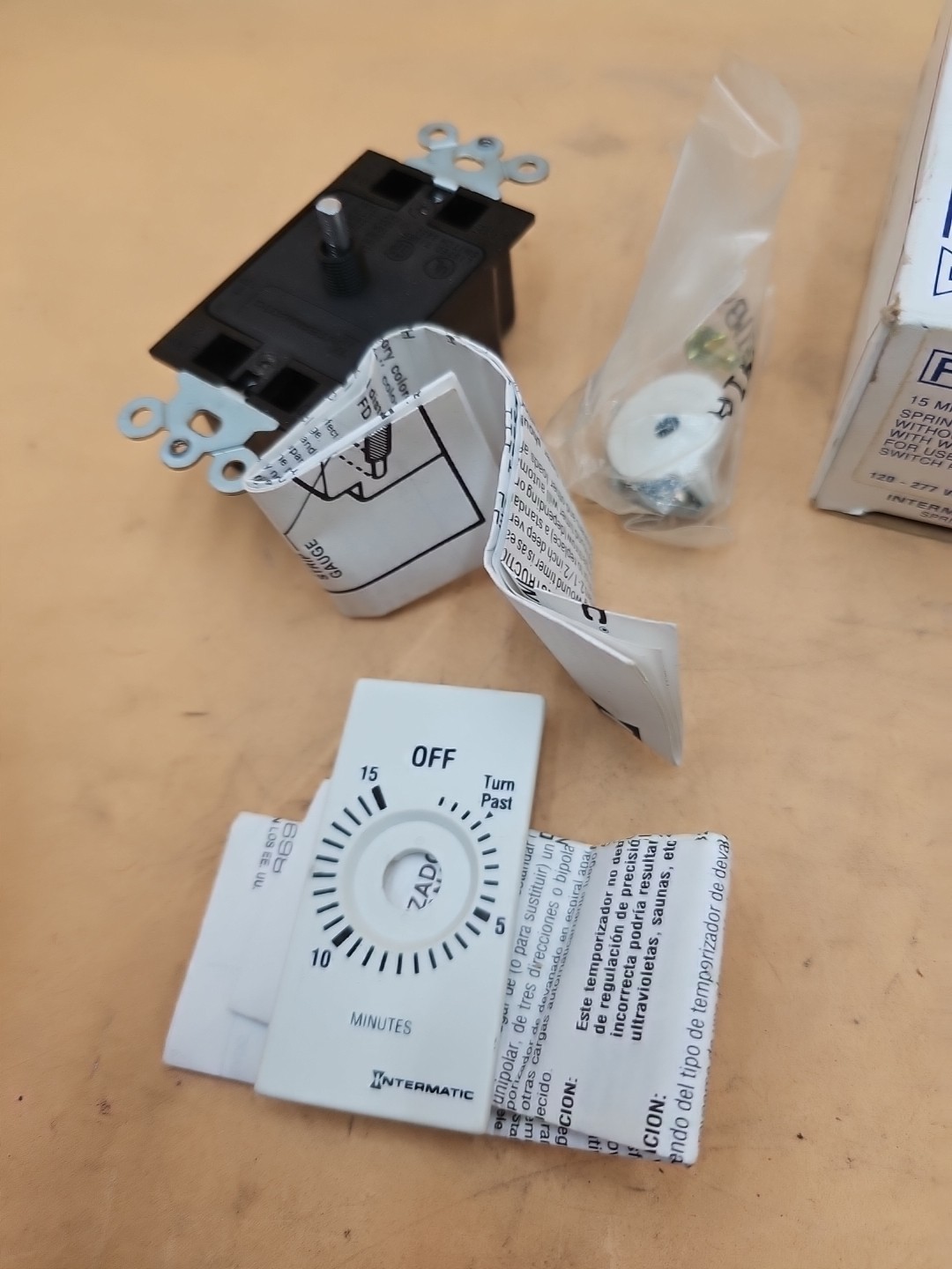 Intermatic FD15MW Spring Wound Time Switch Timer 15 Minute Cycle