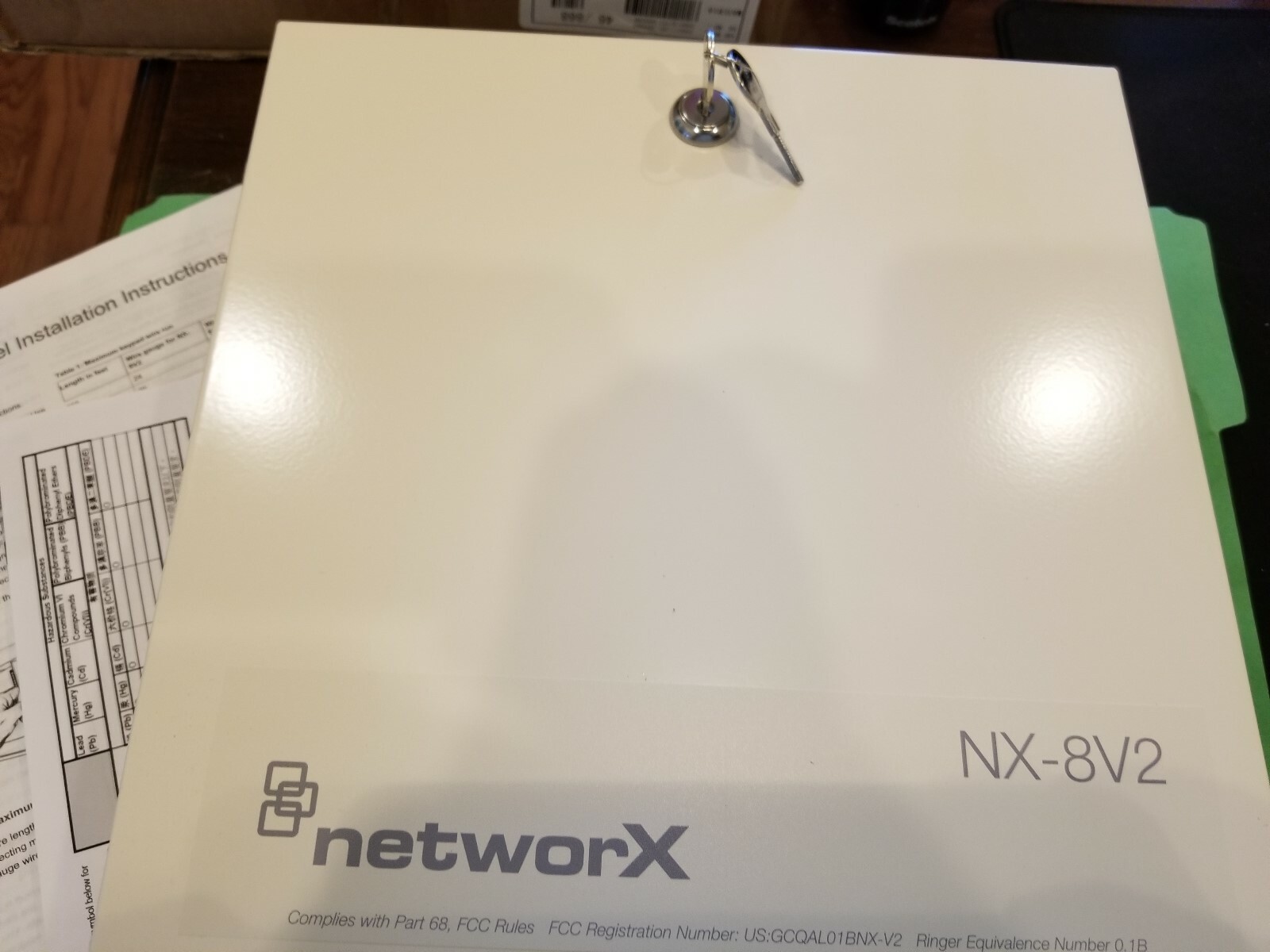 Interlogix GE Security Caddx NetworX NX-8 Alarm Control Panel NEW & UNUSED!