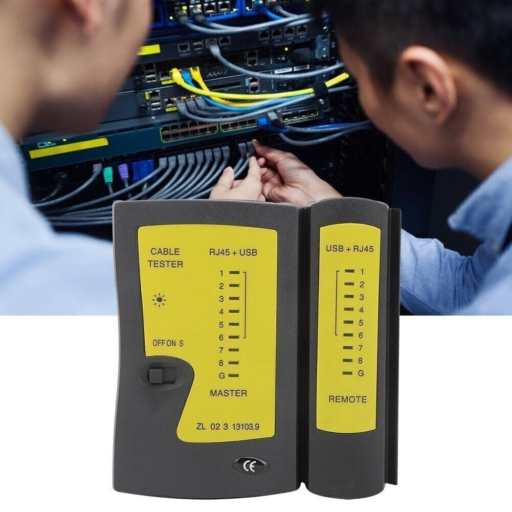 YG468U Professional RJ45+USB Cable Tester Fast Accurate Testing Network Phone