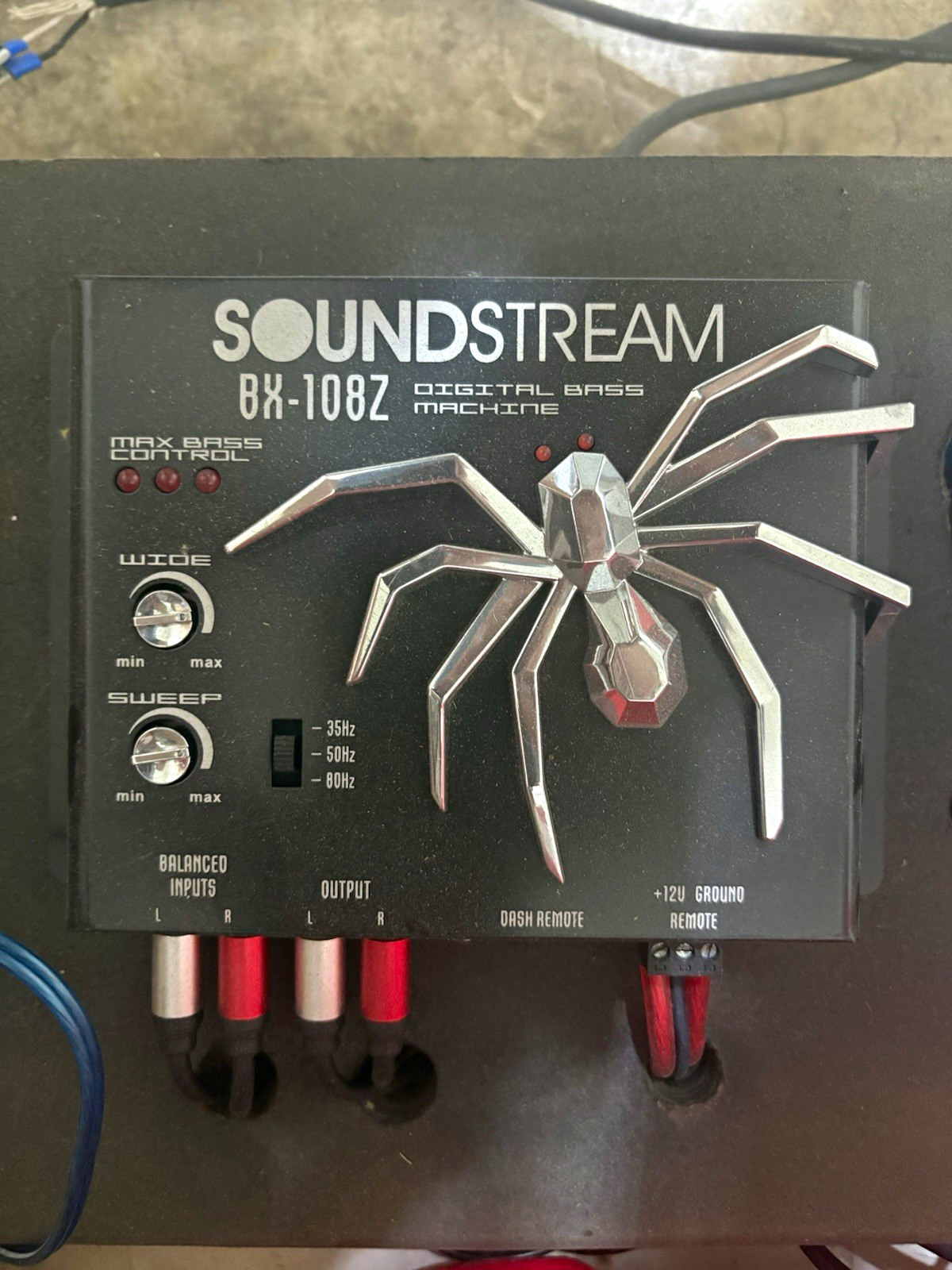 Soundstream BX-108Z Digital Bass Machine Bass Enhancer Signal Processor