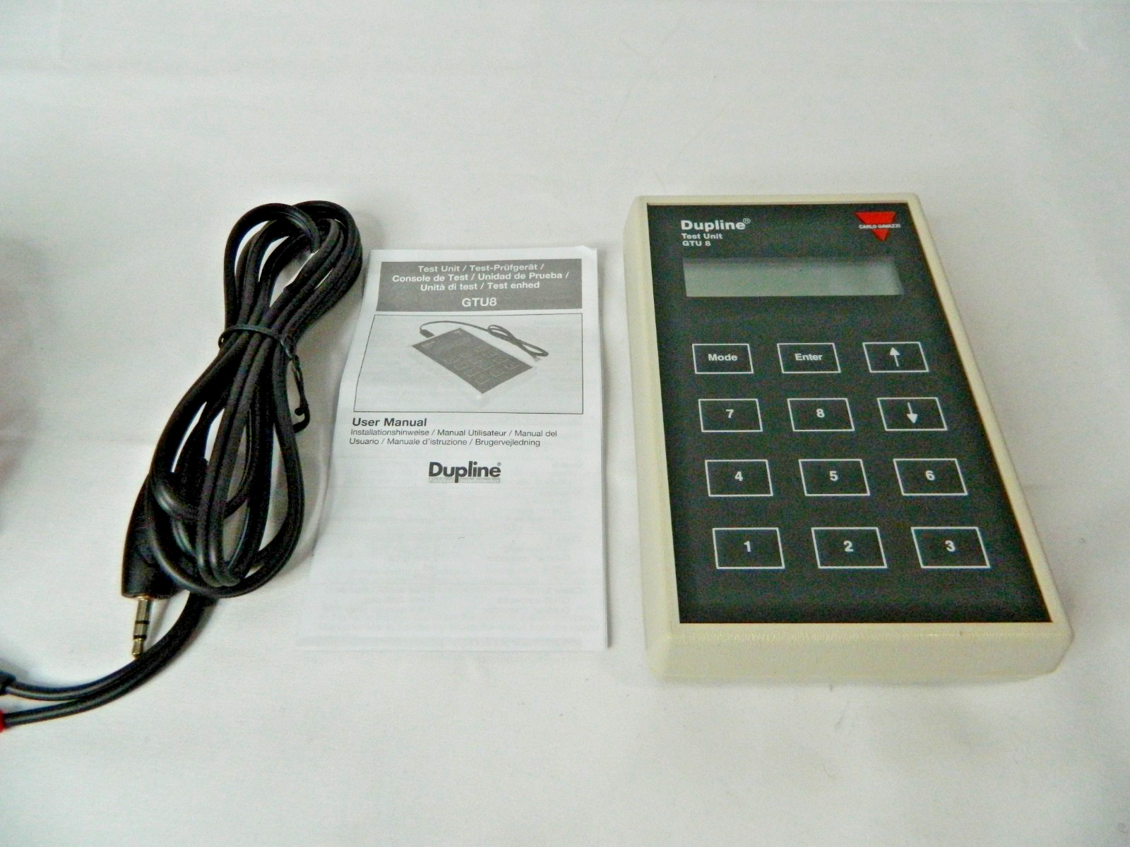 Carlo Gavazzi GTU8 Dupline Channel Generator Portable Handheld Test Unit used