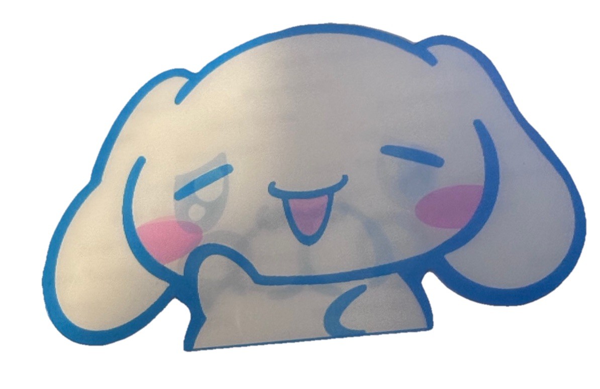 Sanrio Cinnamoroll - 3D Lenticular Motion Car Sticker Decal Peeker