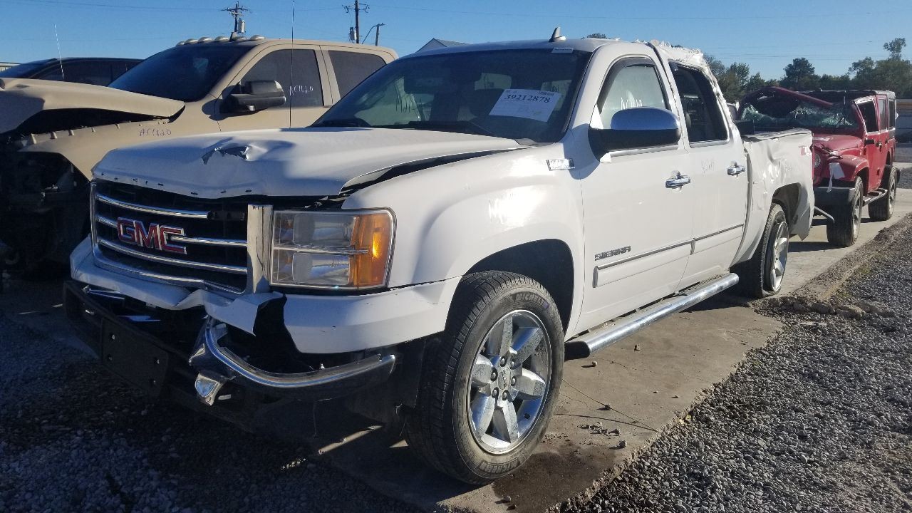 13 GMC SIERRA 1500 LOWER GLOVE BOX GRAY
