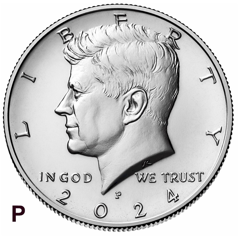 2024-P  KENNEDY Half Dollar 50¢ ~  Brilliant