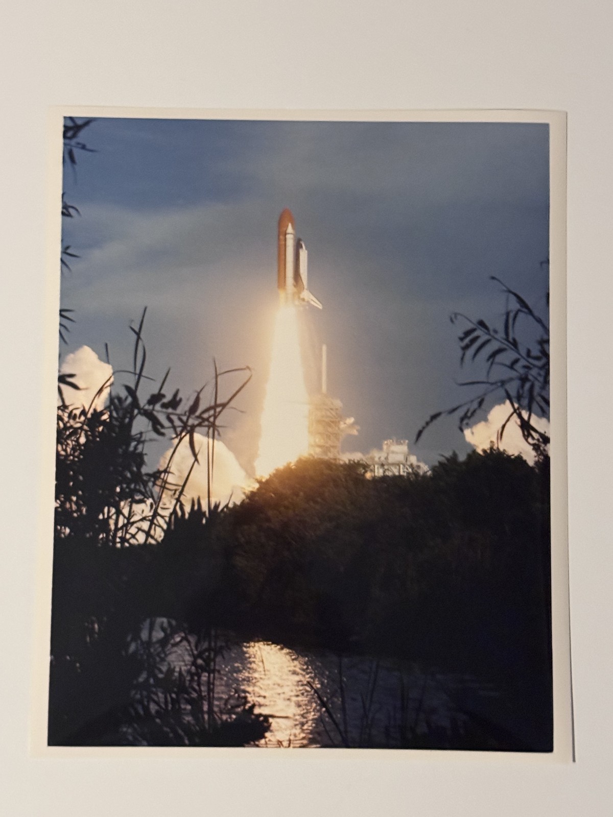 NASA STS-64 Discovery Launch Through Florida Clouds Press Photo 6
