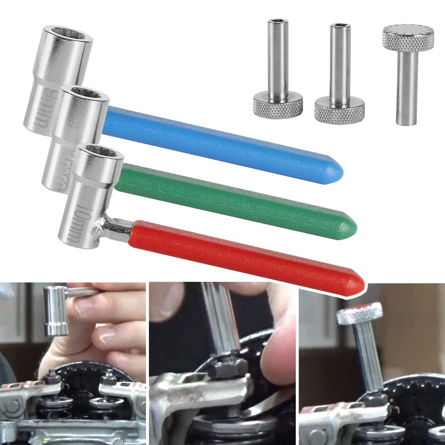 2218 Valve Clearance Adjustable Wrenches Tool For Most Motorcycles ATVs / ATCs