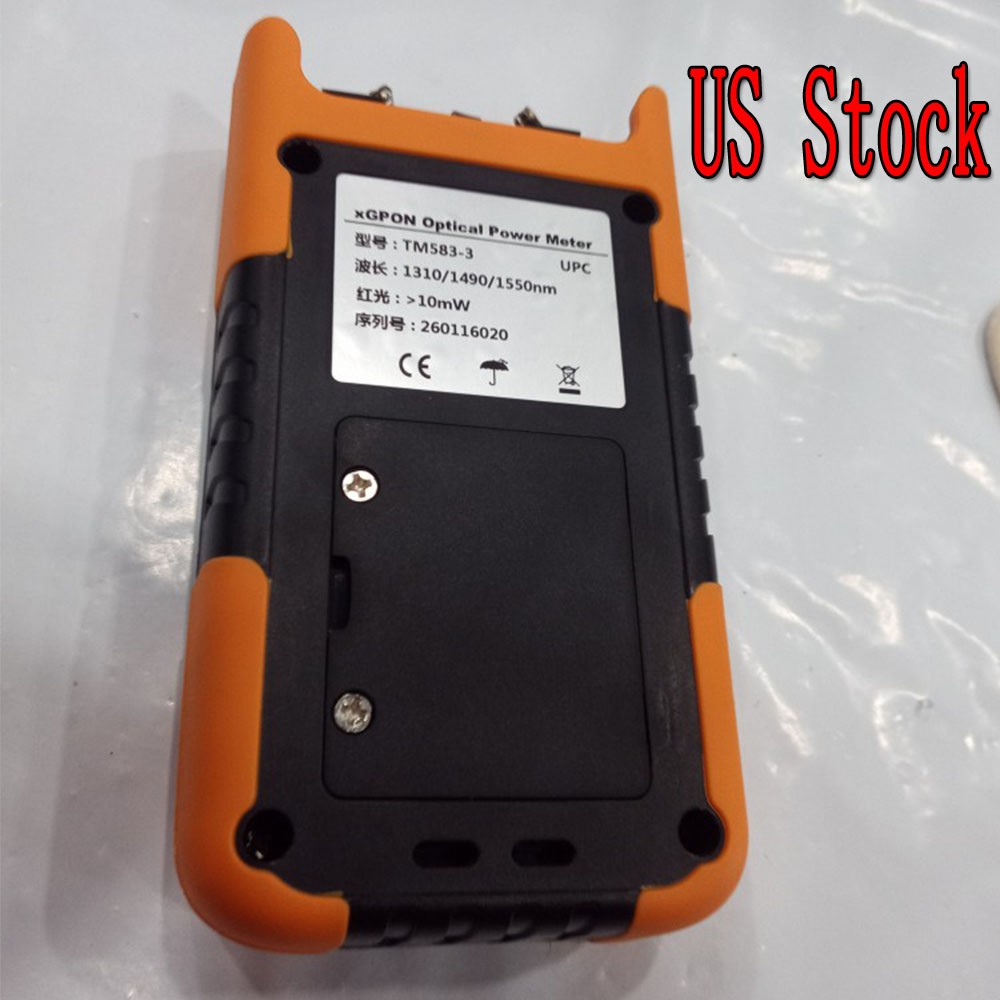 10 XGPON Optical Power Meter Network Inspection Device 1310/1490/1550nm US Stock