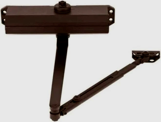 NORTON J1601 DUR DOOR  CLOSER FOR TOP JAMB INSTALL W/DEEP REVEALS 2 3/4" THRU 7"