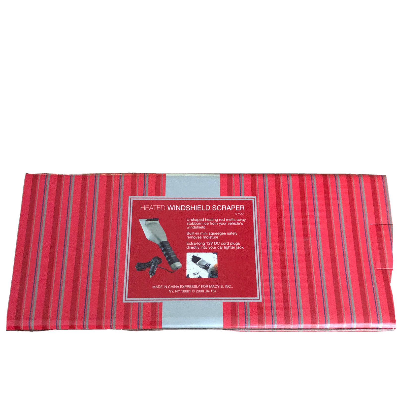 heated windsheild scraper