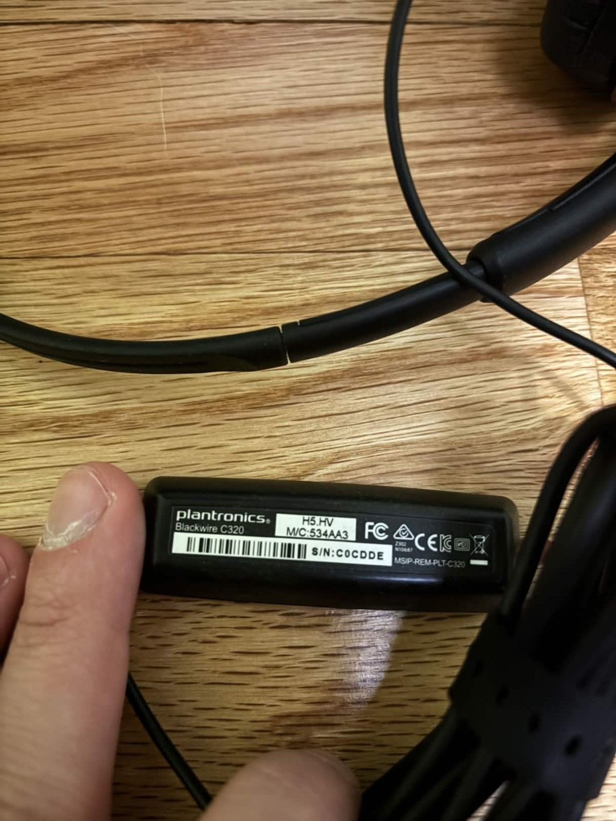 Plantronics Blackwire C320 Headset