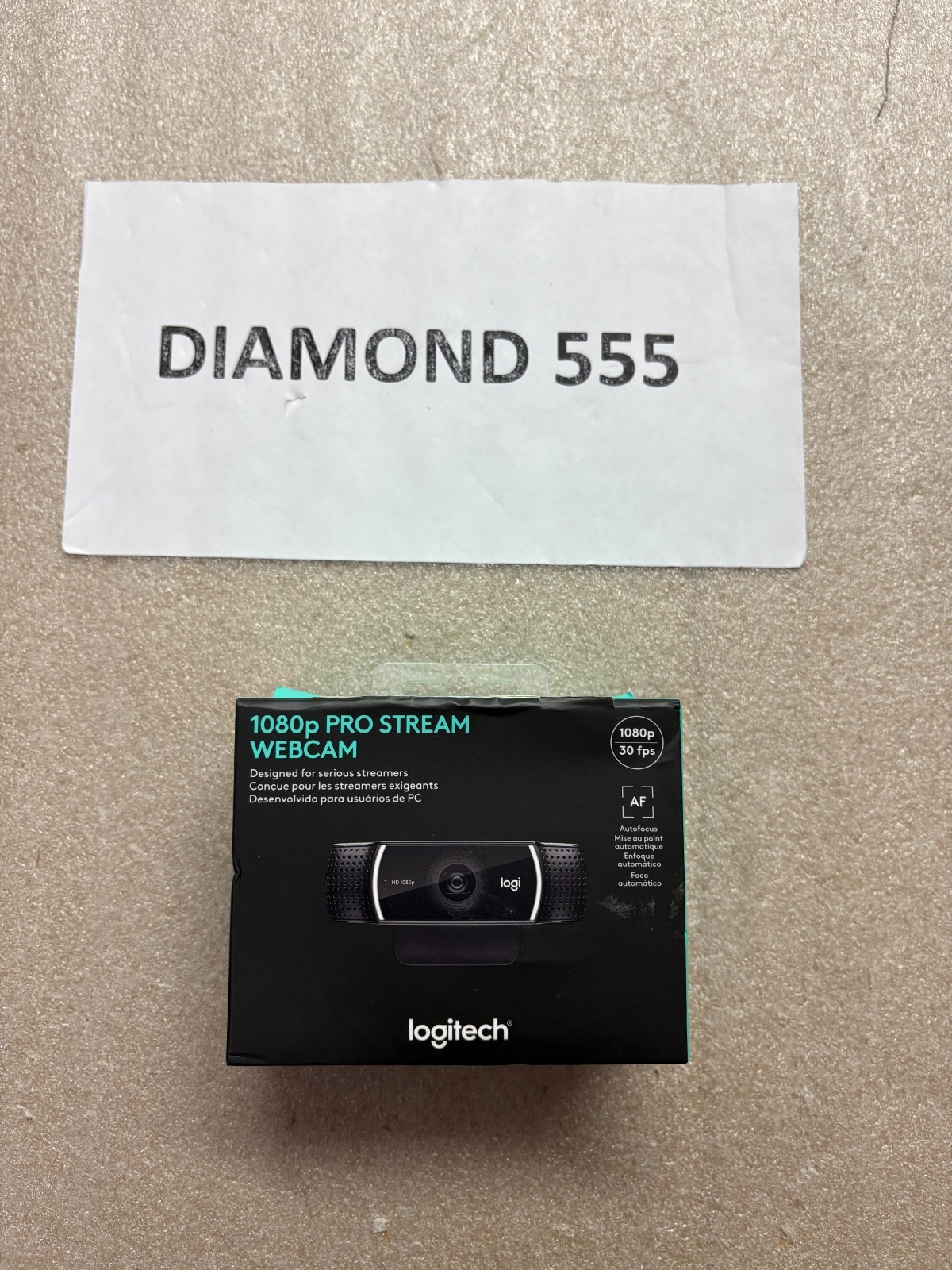 Logitech Pro C2920 1080p Stream Webcam - Black | 5391
