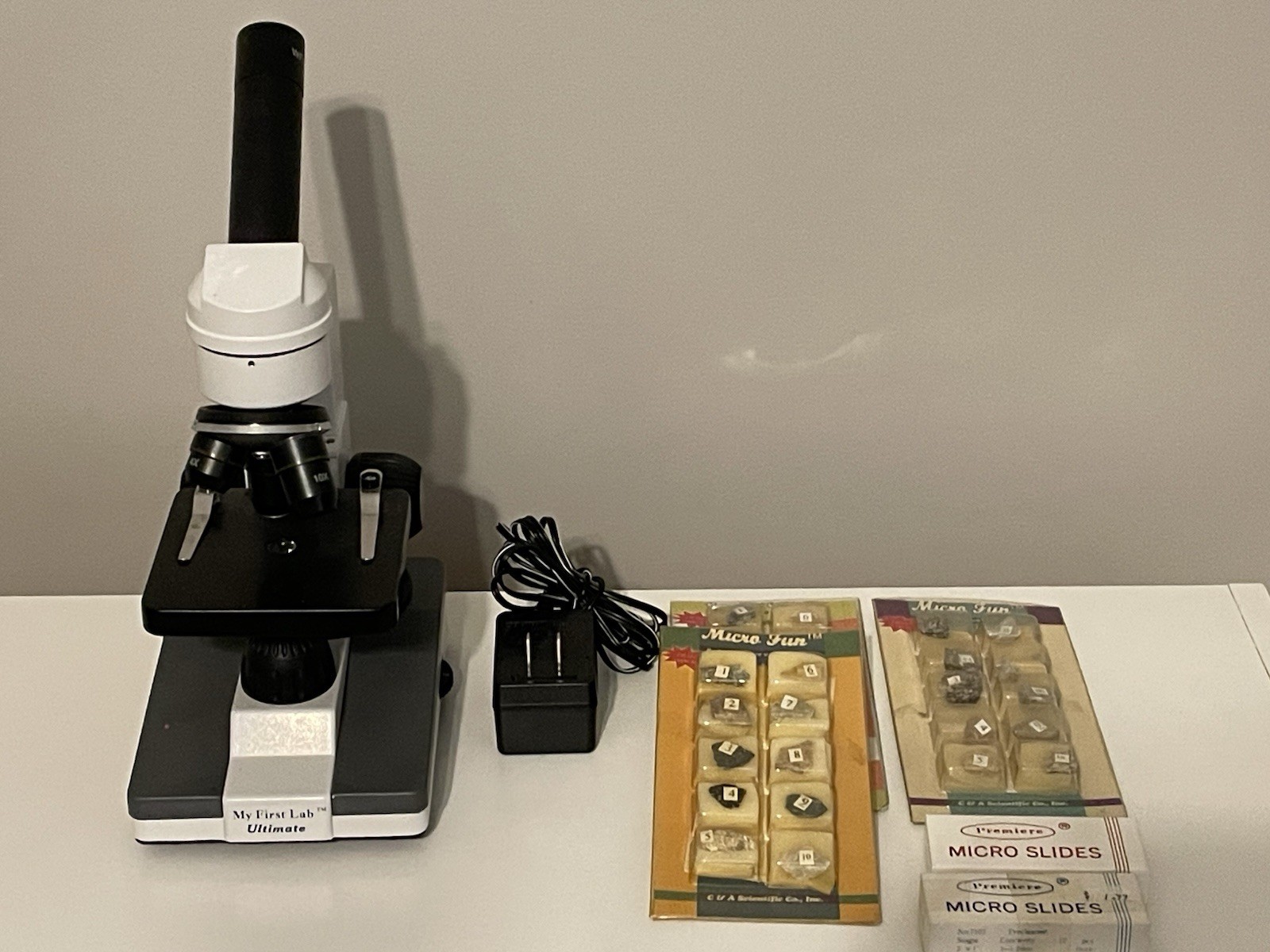 My First Lab Ultimate Microscope Includes Slides And Rock Specimens