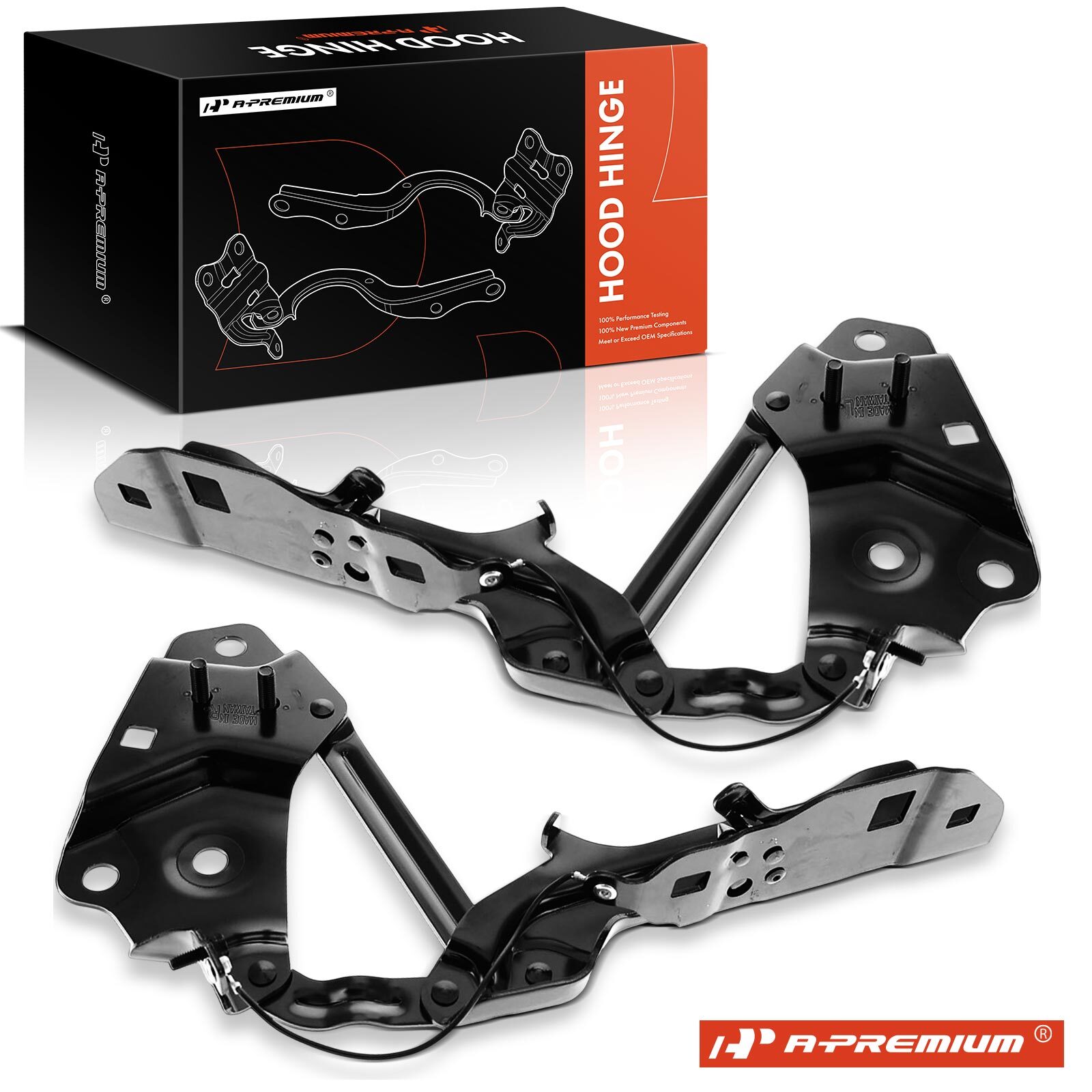 A-Premium 2x Hood Hinge Driver & Passenger for Chevrolet Camaro 2016 2017-2022