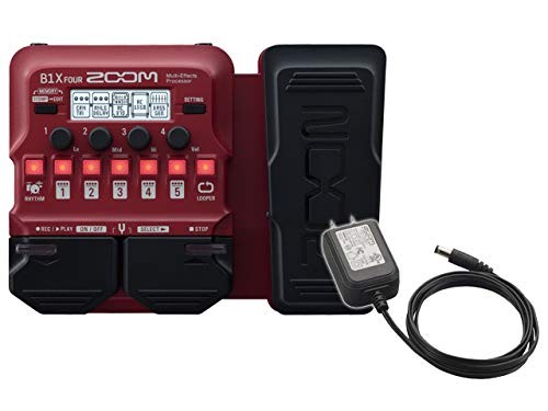 ZOOM / B1X FOUR - Genuine AC adapter included - Multi-effects for bass