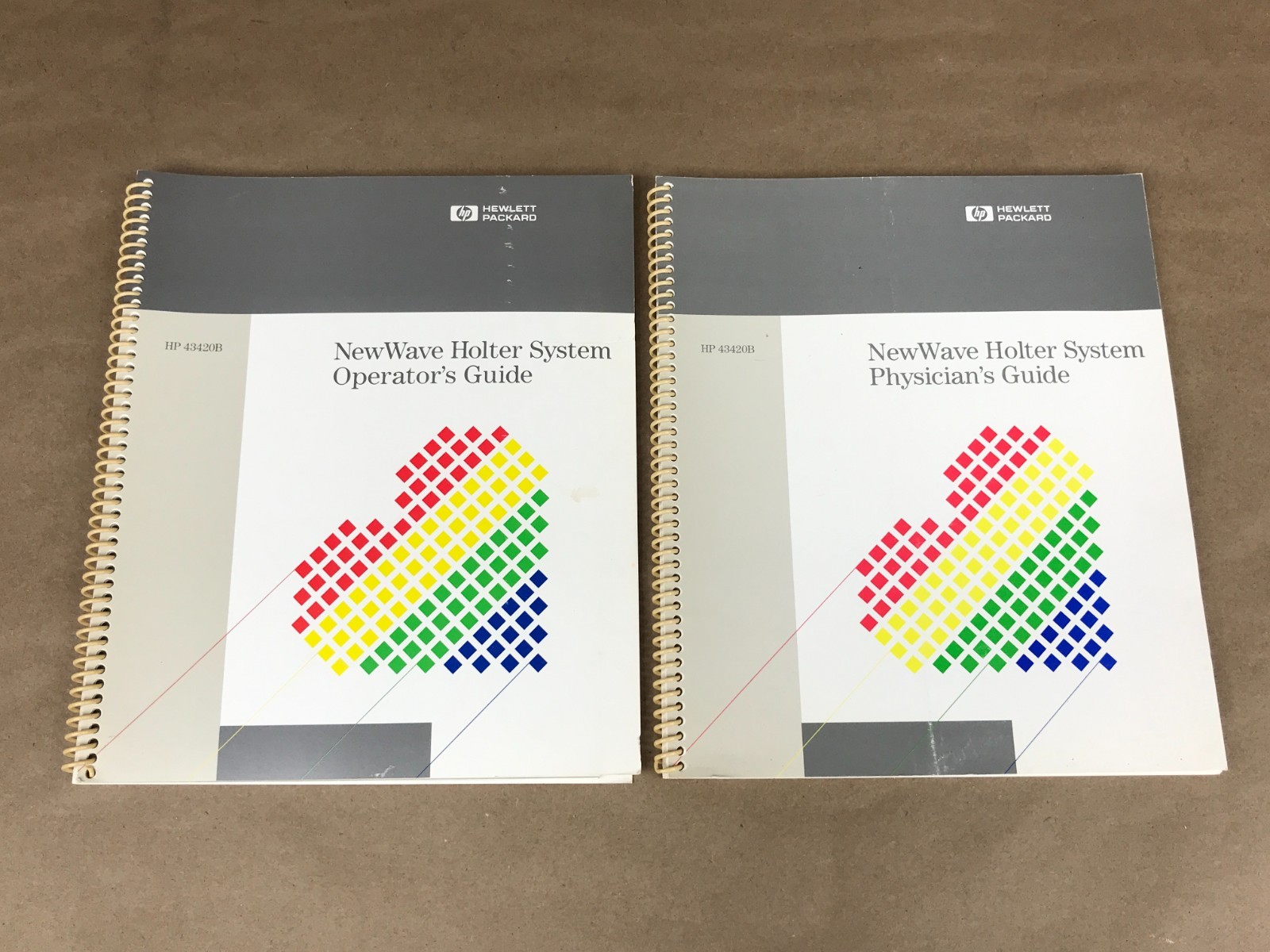Hewlett Packard HP NewWave Holter System Physician's & Operator's Guides
