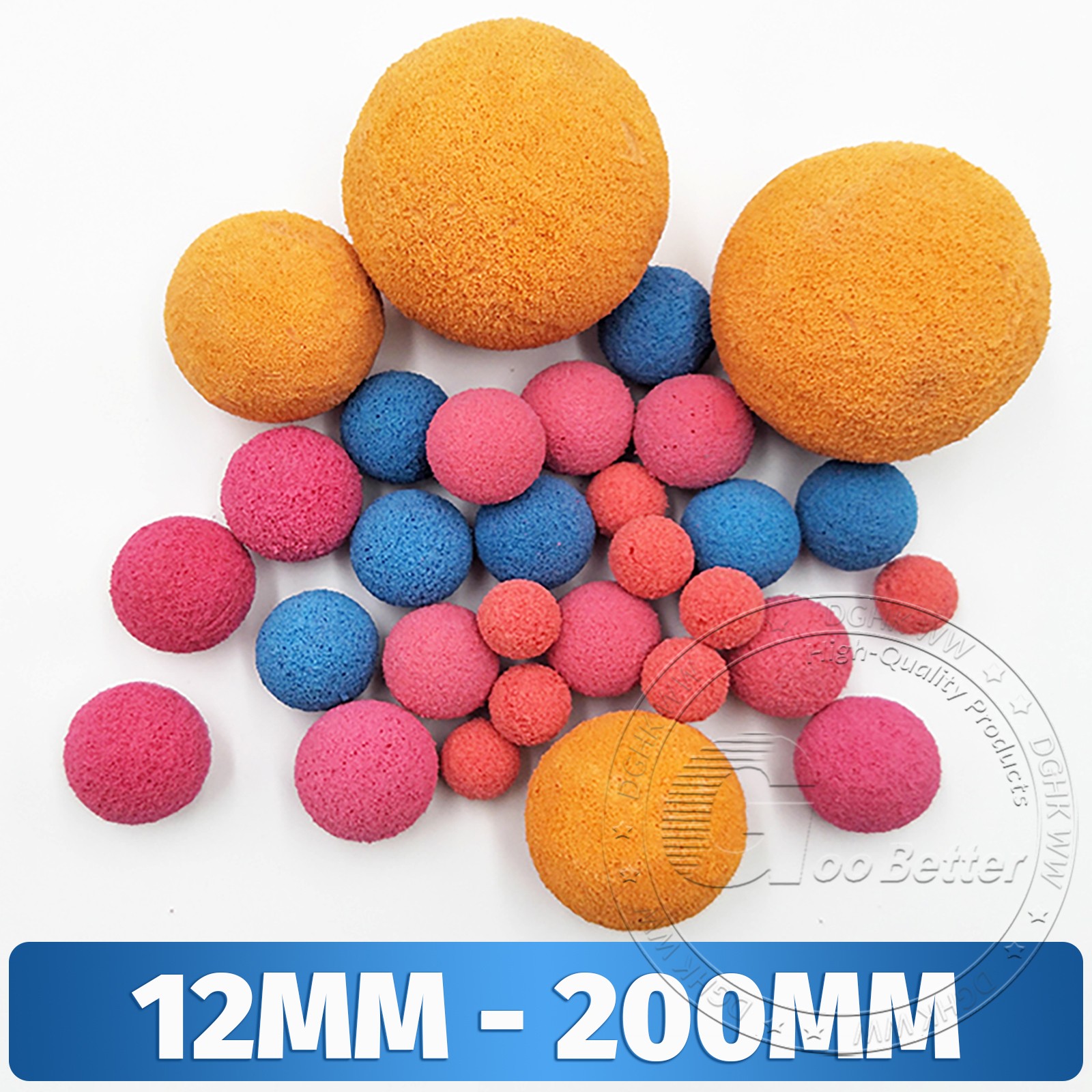 Concrete Pump Clean Out Sponge Balls 12/13/14/15/16/17/18/19/20/21/22/23-200mm