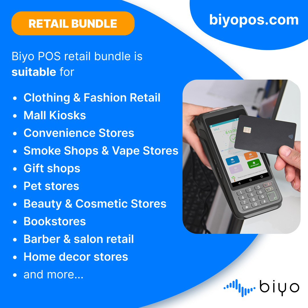 Point of Sale Bundle All-in-One POS System for Retail Business, Cash Register