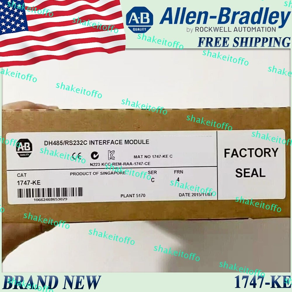New in Box 1747-KE AB SLC Communication Interface Module Free Ship AB