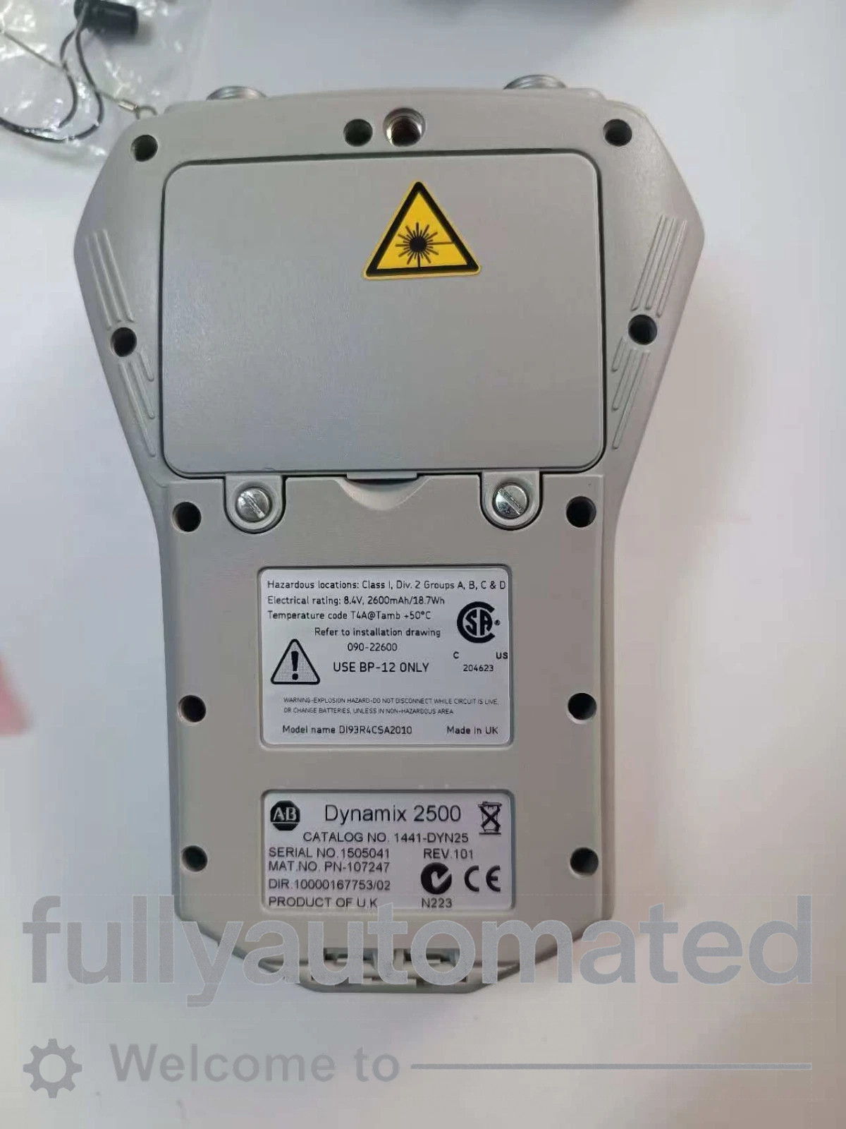 Dynamix 2500 Portable Data Logger