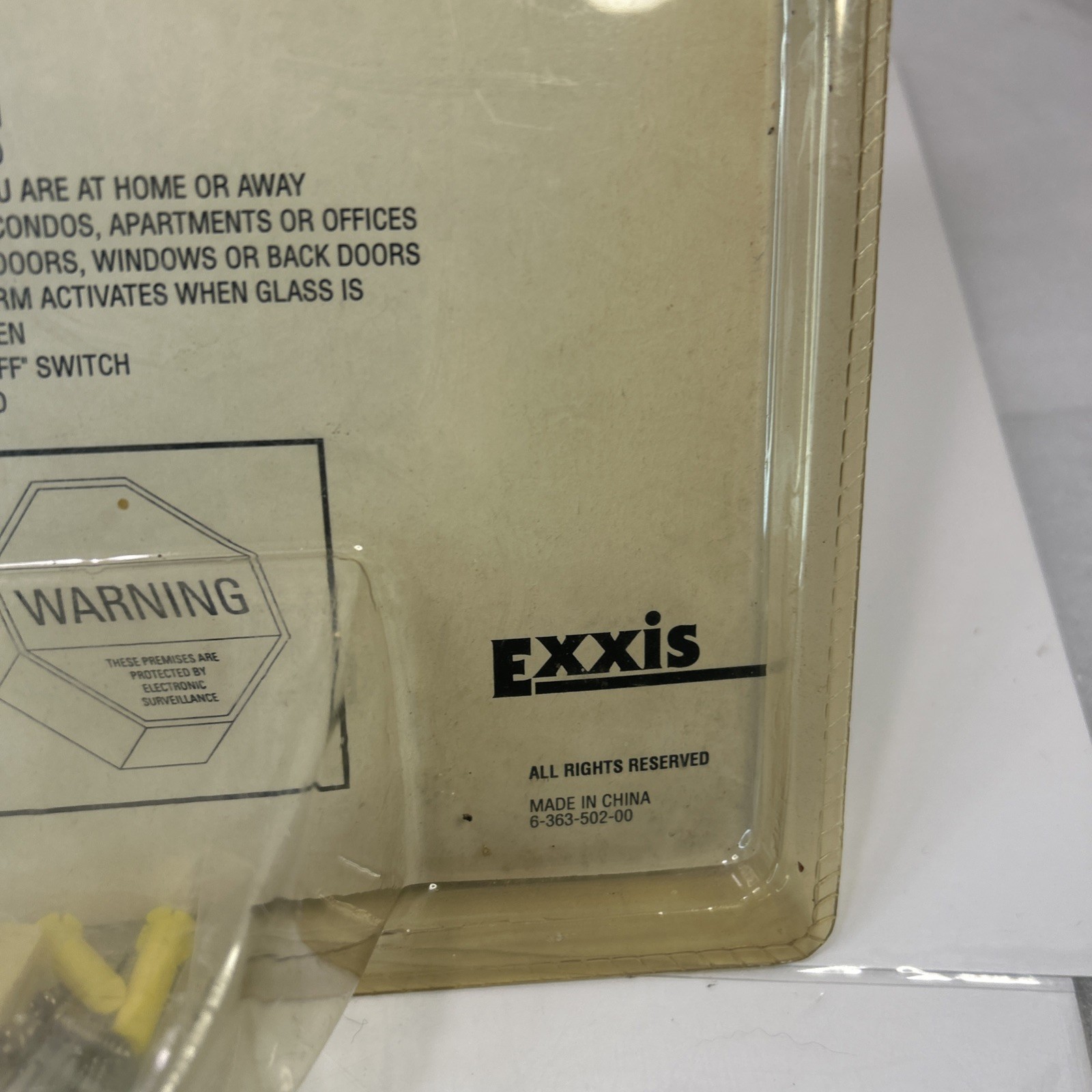 Exxis Home Protection Value Pack Door Alarm System Read