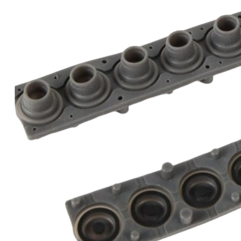 Key Contact Rubber Pads With Stable Performances Conductive Keypad Strips