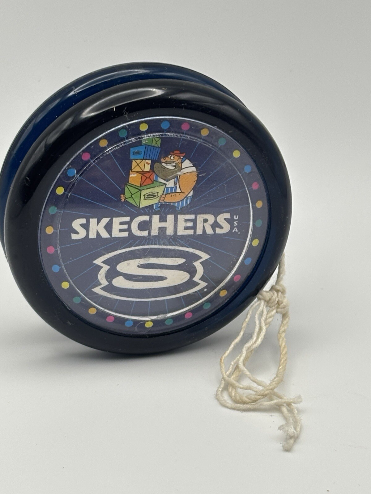 Vintage Sketchers Yo-Yo Toy Blue Novelty 1990s  - See Photos