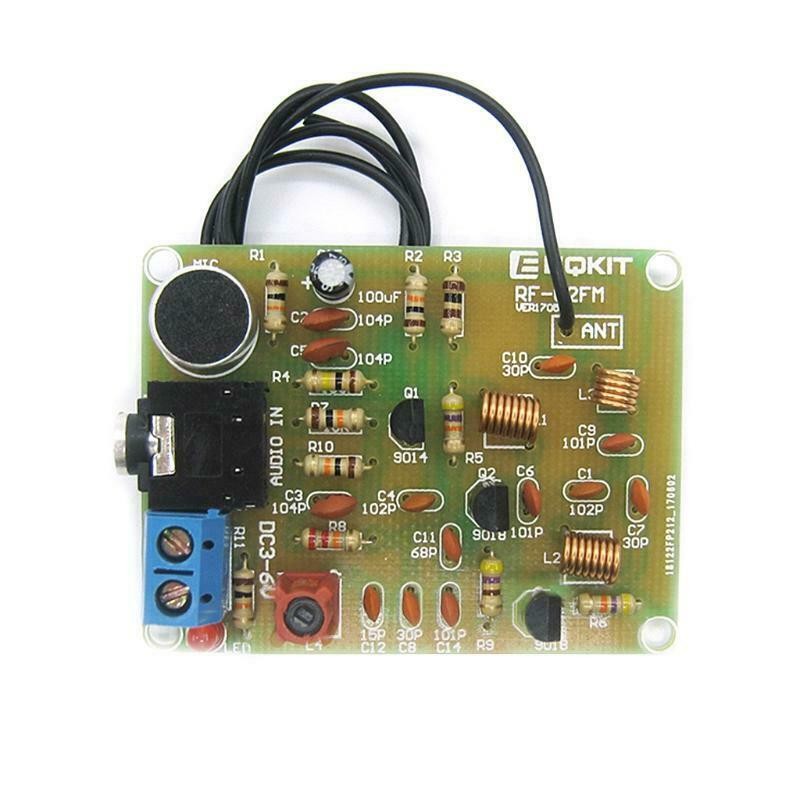 88-108MHz FM Radio Transmitter Frequency Modulation Wireless Microphone DIY