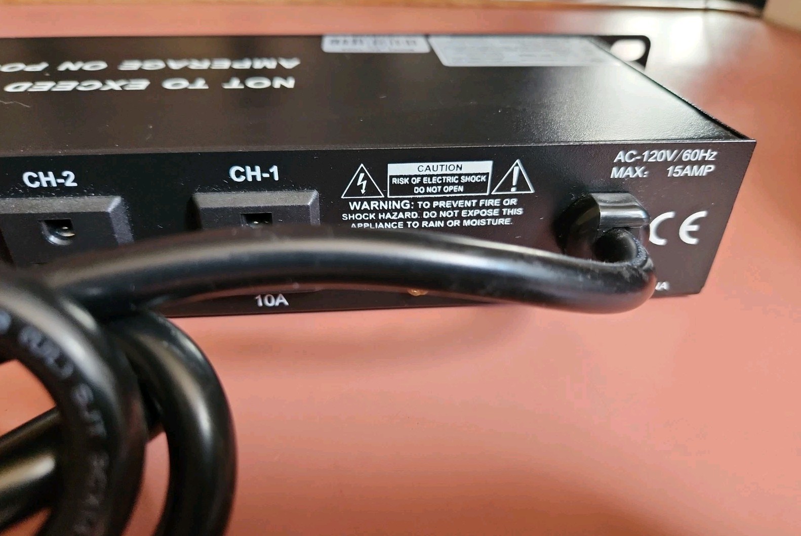 ADJ PC-100A 8-switch Rackmount Power Center American DJ