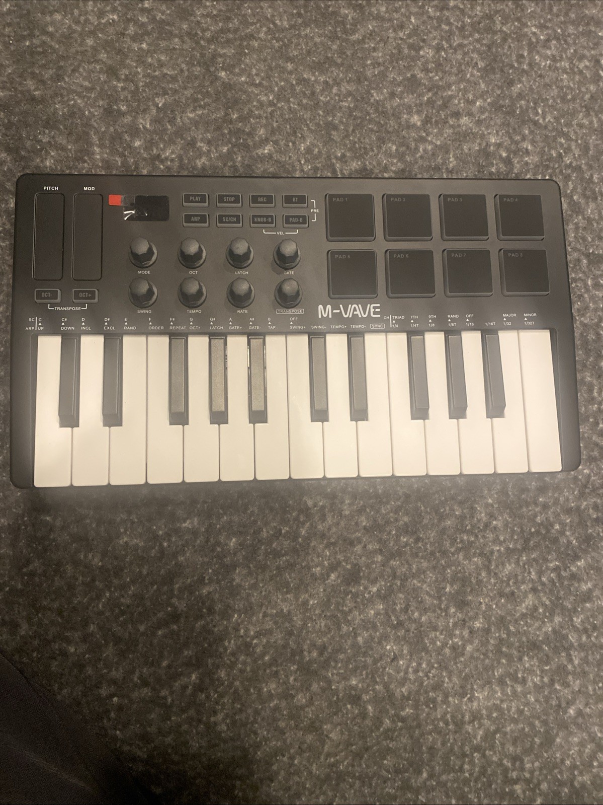 M Wave 25 Key Midi Keyboard SMK-25
