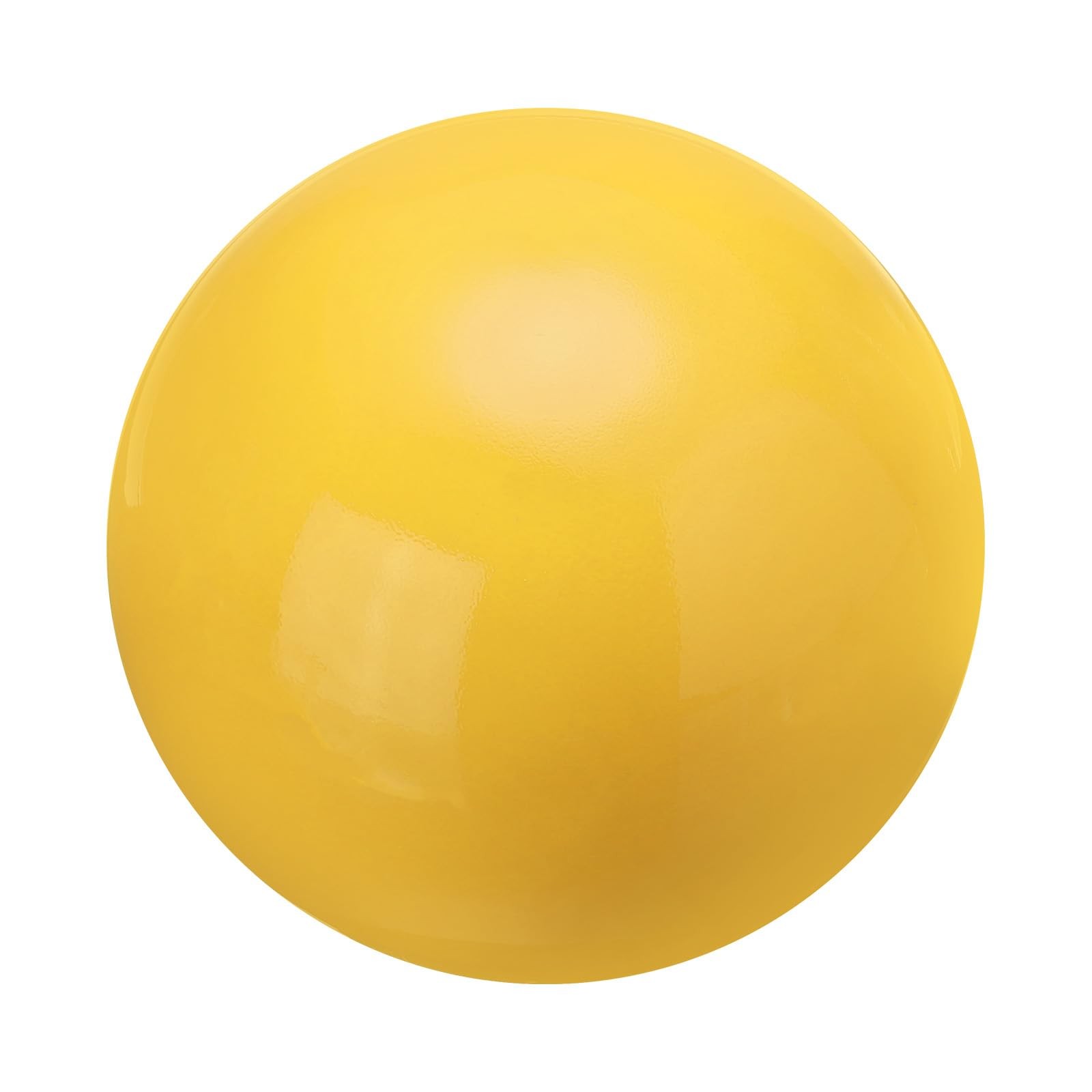 uxcell Gazing Globe Decor Ball 3.5 Inch 90mm Inch, Bright Yellow